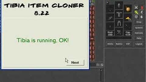 Tibia Item Cloner 8.31 WORKING CHEAT/HACK!
