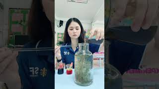 Fireworks in a jar.                                  “Fun experiment for kids”