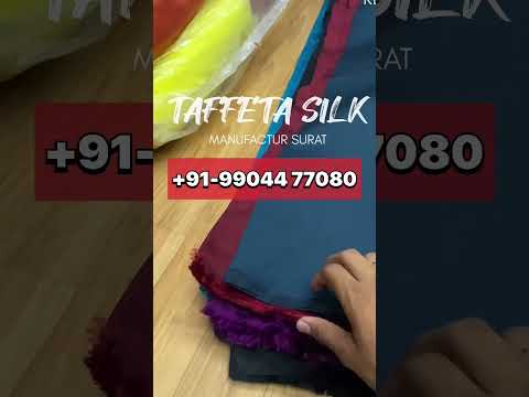 Tapeta Silk Fabrics Surat Only Wholesale And Manufacturer Silk Cotton Clothing Clothes Fabric