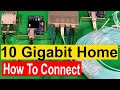 10 Gigabit Home Networking: How to Connect - RJ45 Twisted Pair vs Fiber vs Direct Attach Copper