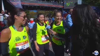 Eyewitness News relay team on running part of TCS NYC Marathon