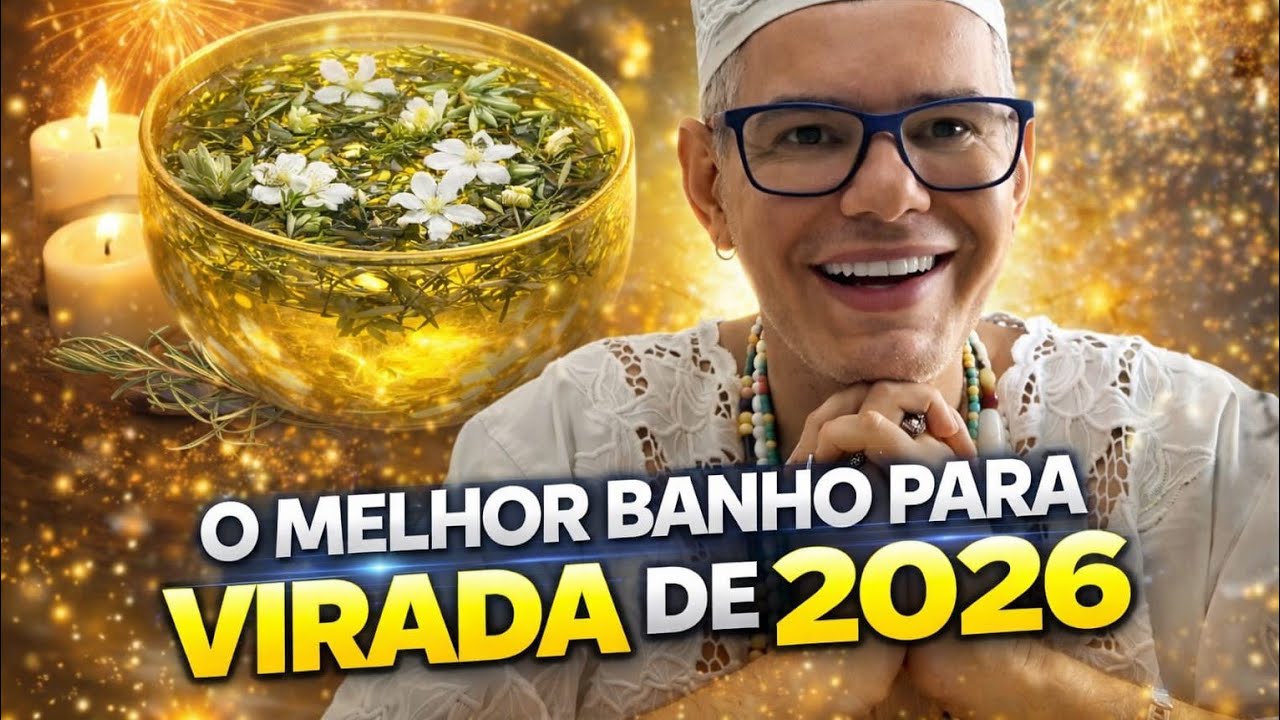O melhor banho para virada de 2026