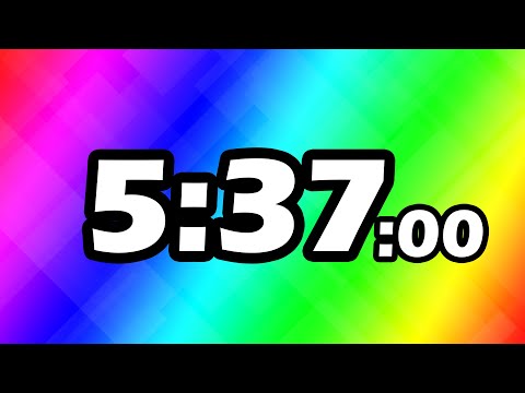 5 Minutes and 37 Second TIMER Countdown