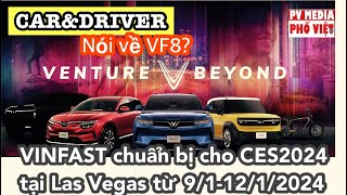 580 | CES2024 LasVegasVINFAST sẽ trình làng dòng xe mới trong đó có VF3, xe đạp điện | CAR \& DRIVER