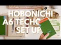 Hobonichi techo a6 set up and journaling chat