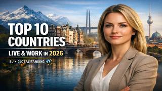 Top 10 Countries to Live & Work in 2026 (Highest Salaries + Best Life)