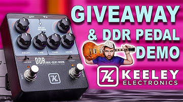 GIVEAWAY DDR Drive Delay Reverb Keeley Electronics Guitar Pedal - DEMO