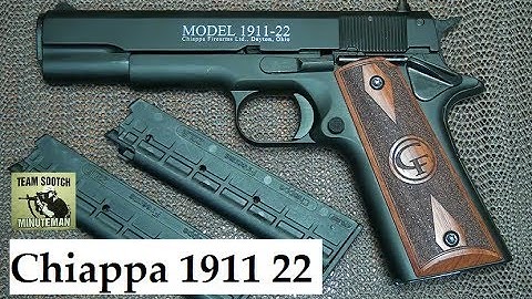 Cover Image for Chiappa 1911 22 Pistol Review