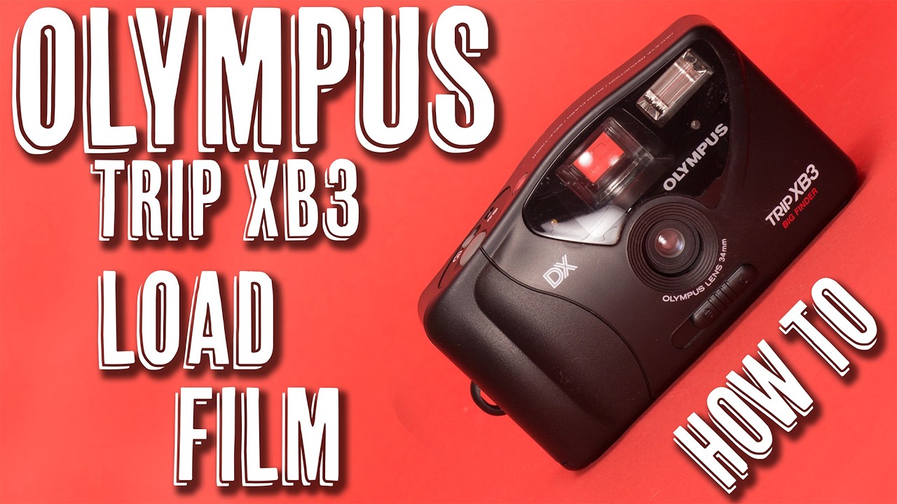 Olympus Trip XB3 How To Load Film - YouTube