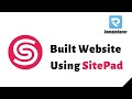 Easily create a website using sitepad website builder domainracer