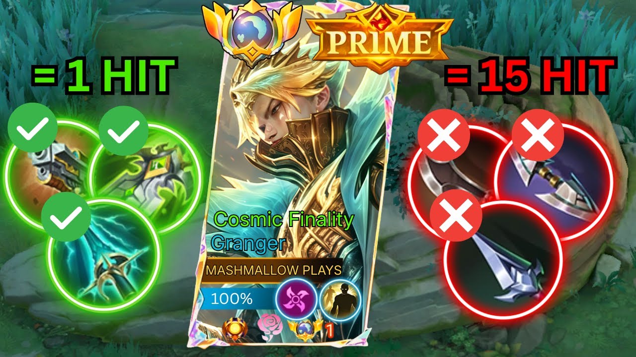 UNLIMITED SAVAGE! THIS BUILD IS TOO OP FOR GRANGER!! ~ NEW BEST BUILD AND EMBLEM FOR GRANGER ~ MLBB