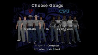 The Warriors Rumble Mode KING OF THE HILL (The Stevedores vs the Delaney Rovers)