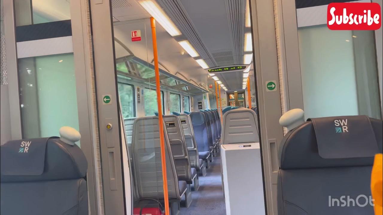 Woking to London Waterloo station 🚉 Travel by SWR railway Window