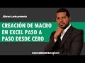 Creación de Macro en Excel paso a paso desde cero, macros en excel [FUNCIONA] ✅