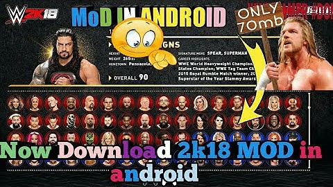 DOUNLOAD WR3D2K18 Best mod ever !