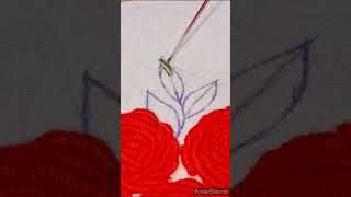 leaf eembroidery very easy leafembroidery