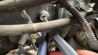 Massey Ferguson 6465 Dynashift removal