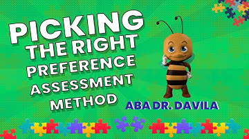 Picking the right Preference Assessment Method