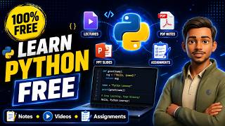 Best FREE Python Learning Website 2026 🔥 | Learn Python with Notes, Videos, Assignments & Projects