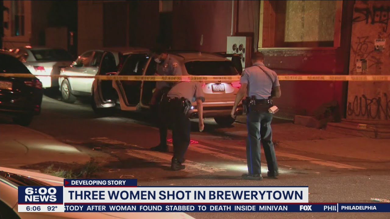 3 women hospitalized after they were shot in Brewerytown, police say