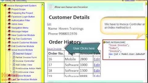 MVC Project(18) - New Invoice Module - Invoice Management System | MVC Beginner