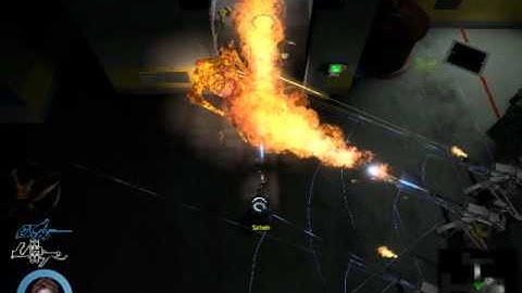 Recording Alien Swarm using Fraps test