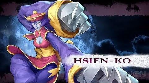 Darkstalkers - Hsien-Ko Moves List