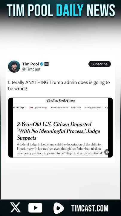 Literally ANYTHING Trump Admin Does is Going to Be Wrong #shorts - YouTube