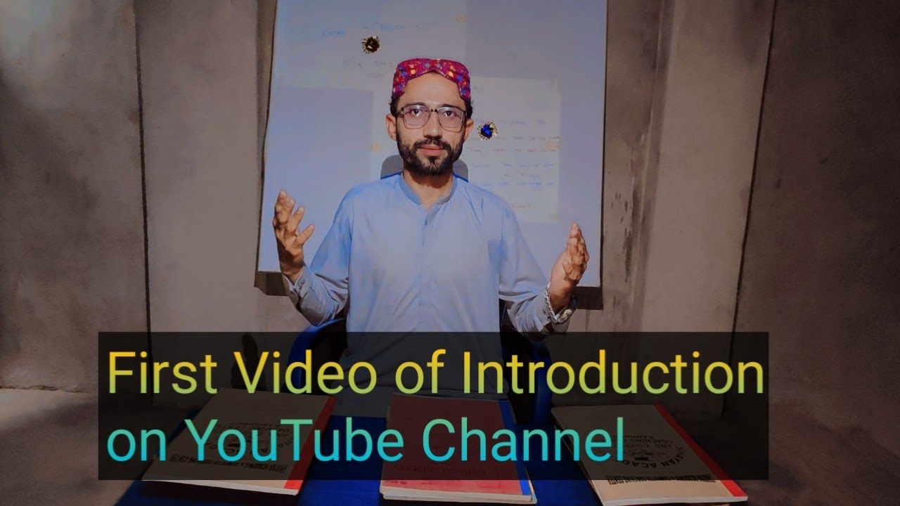 First Video of Introduction on YouTube Channel #shayanacademy - YouTube