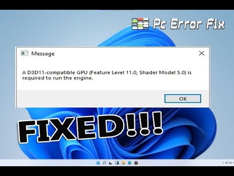 Solved: Direct X 11.0 available; feature level 12.0 requi