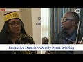 Executive Mansion Weekly Press Briefing.