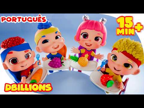 Comidinha Saudável com Bebê DB + Compilação D Billions Musicas Infantis
