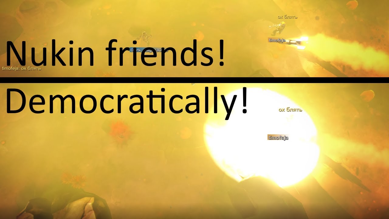 Nuking my friend for DEMOCRACY in HELLDIVERS. YouTube