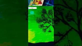 scenery drawing very beautiful step by step learning ##janvi art Vibes