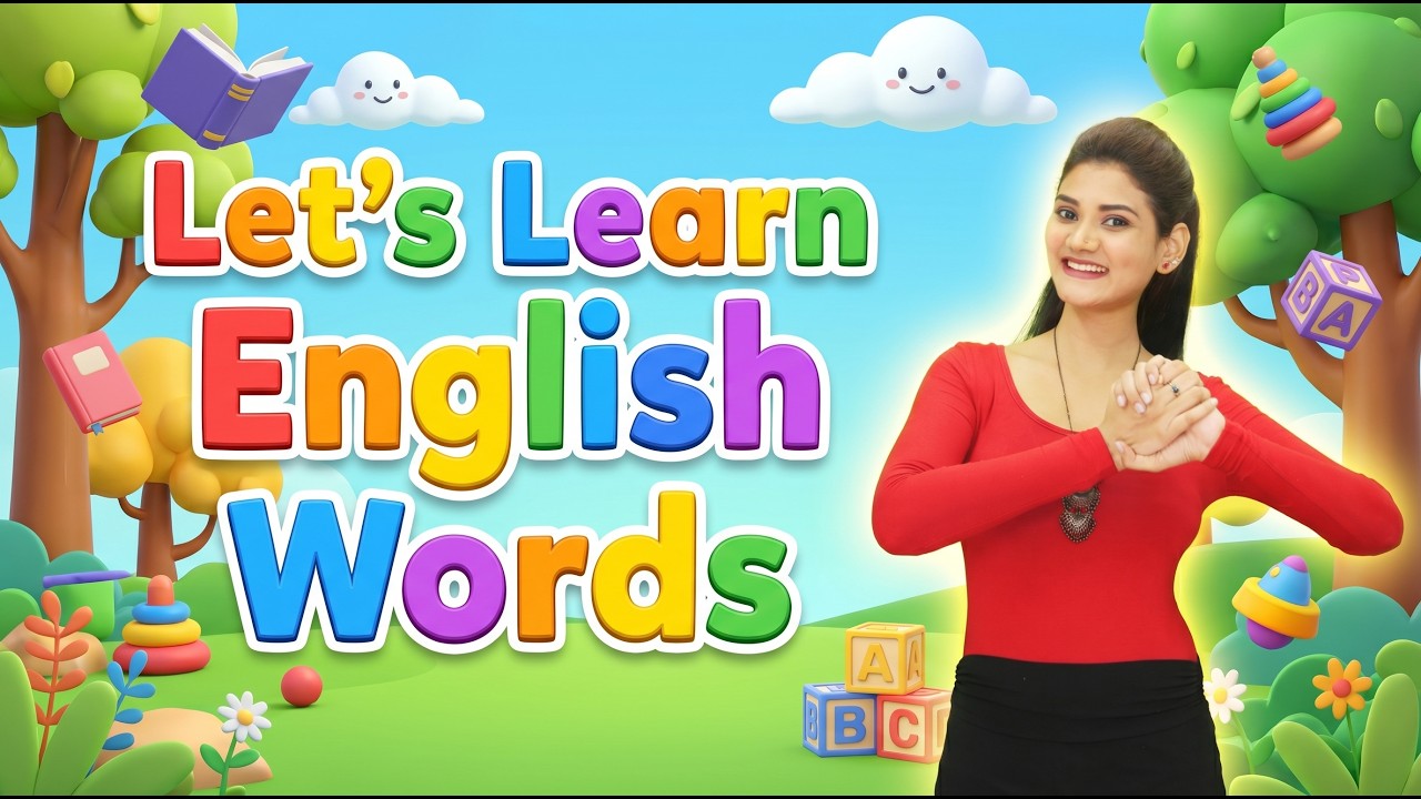 Learn English Words | Everyday English Words for Children | Basic