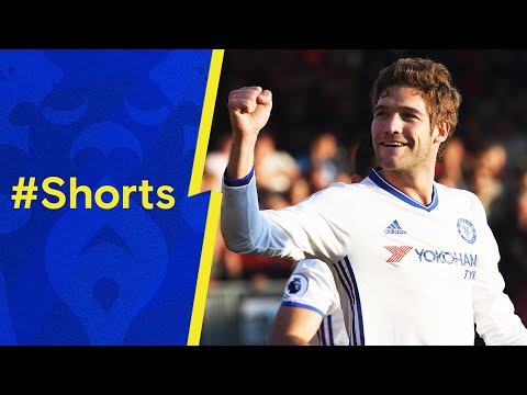 Marcos Alonso's Pinpoint Free Kick vs Bournemouth |  Goal Of The Day #shorts