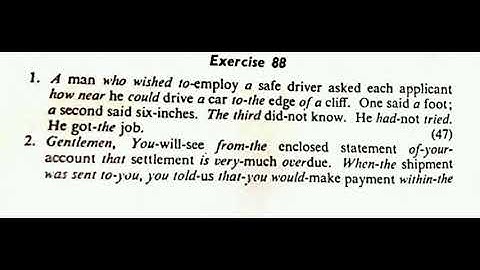 exercise 88/Pitman new era shorthand Answer key.