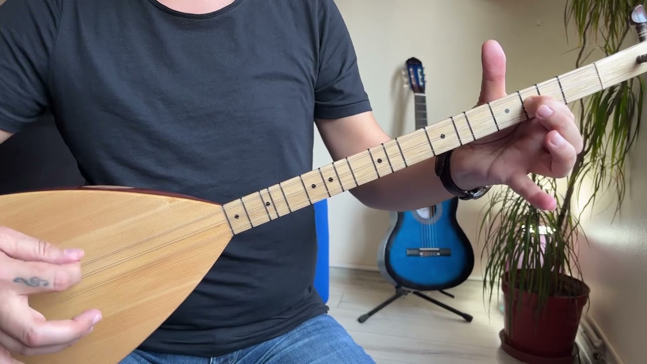 Çığrışır Bülbüler Bağlama Dersi Solfej Çalıp Söyleme