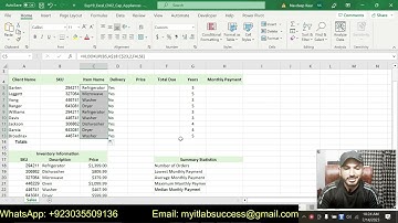 Exp19_Excel_Ch02_Cap_Appliances | Excel Chapter 2 Capstone – Appliances