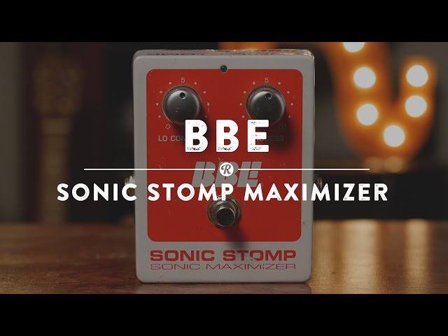 BBE Sonic Stomp Maximizer | Reverb Demo Video - YouTube