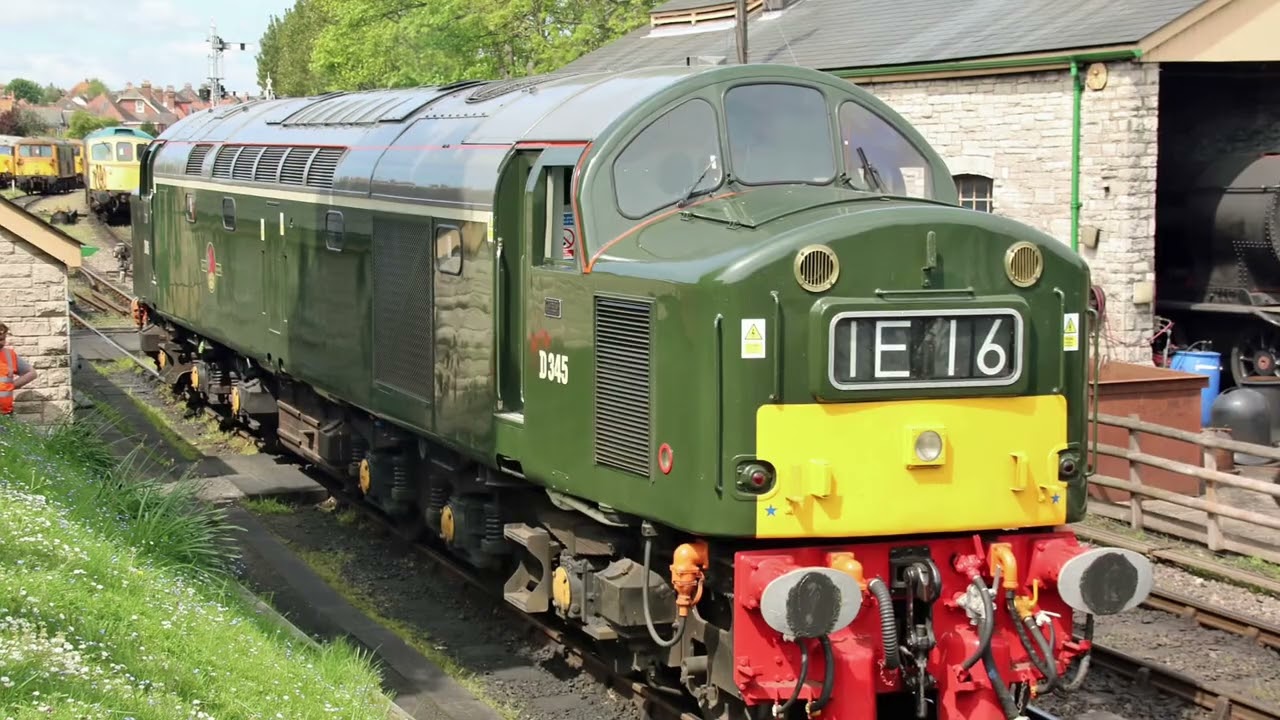 The preserved BR Class 40 Whistlers