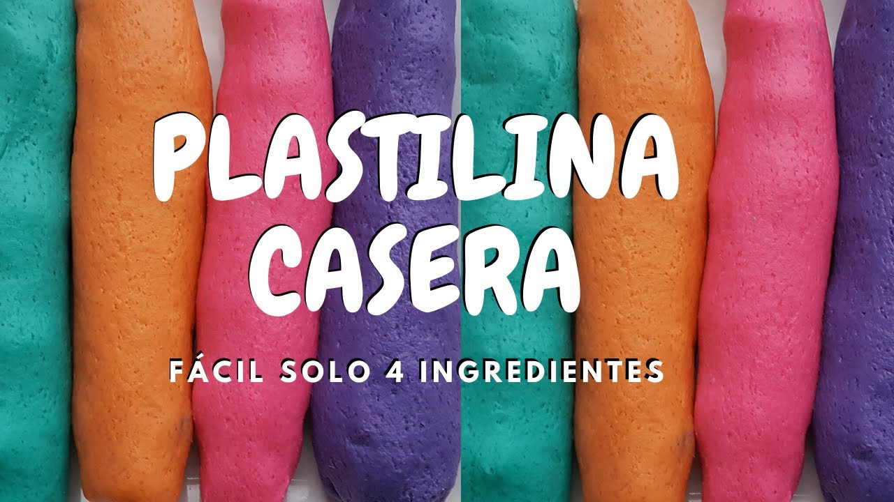 Manualidades y tendencias: Cómo hacer plastilina casera y pasta de sal con  ingredientes naturales