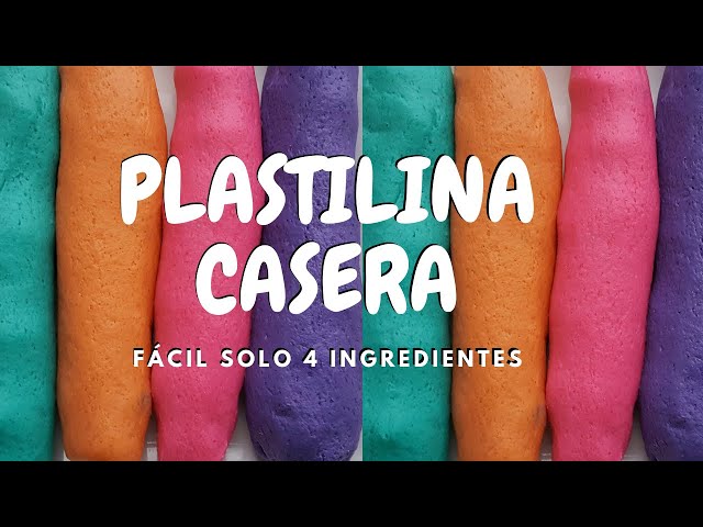 Plastilina Casera NO TÓXICA para niños - Como hacer plastilina con