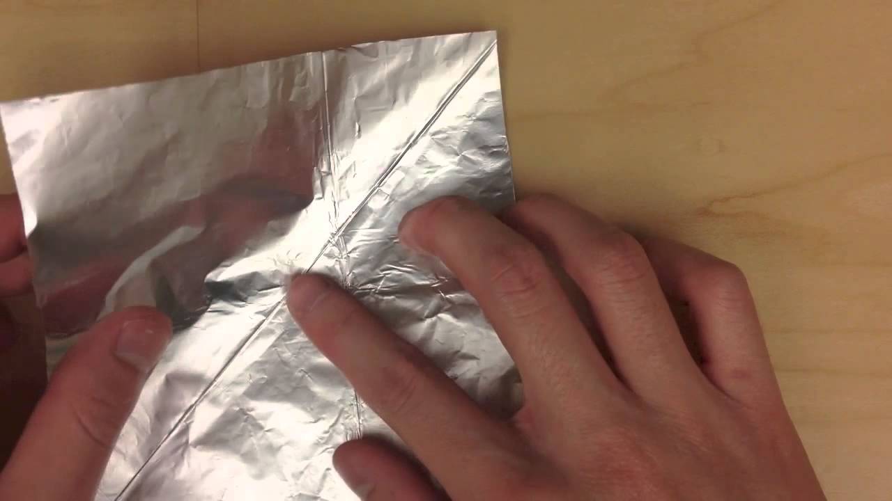 ASMR Crinkles and Aluminium Foil Origami YouTube