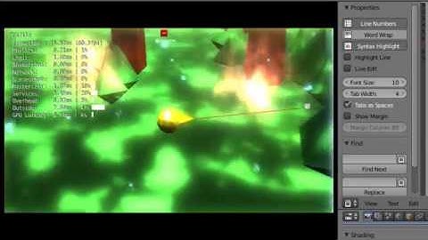 upbge - volumetric fire test1