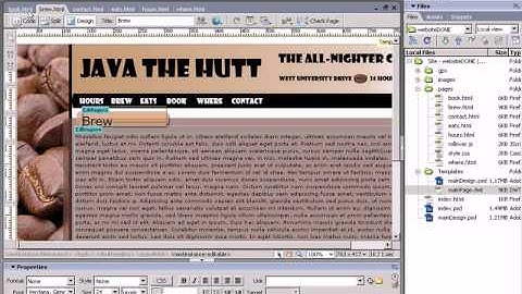 Web Authoring using Photoshop, Dreamweaver and JQuery - 3-02