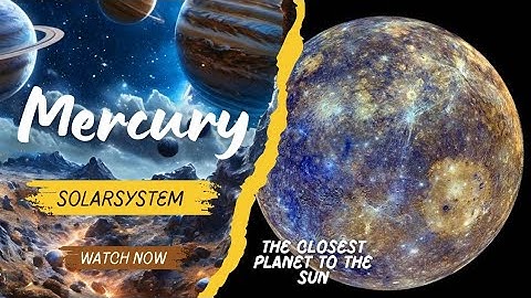 🚀 Mercury: The Closest Planet to the Sun 🌞