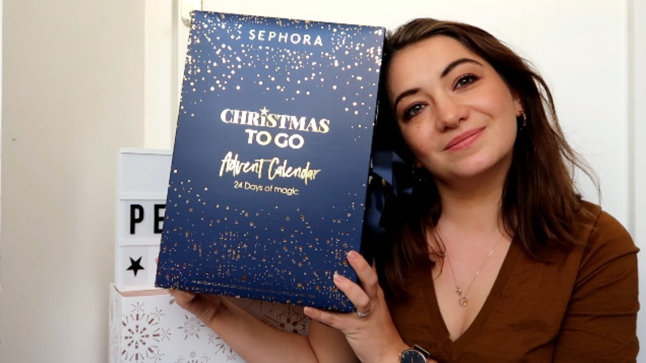 Calendrier de l'avent Sephora CHRISTMAS TO GO 2018 /Advent Calendar