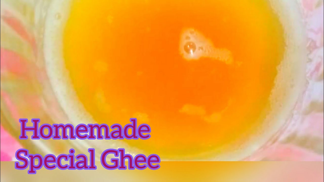 Homemade Ghee Easy way of making Ghee at home How to make Ghee at