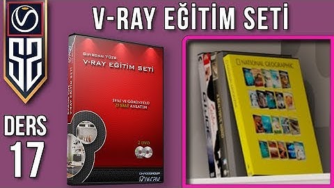 Vray Eğitim Seti Ders 17 : Dvd Kutusu Modelleme